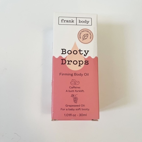Frank Body Booty Drops Firming Body Oil 1.01 fl oz / 30 ml Caffeine Skincare NEW - Picture 1 of 2